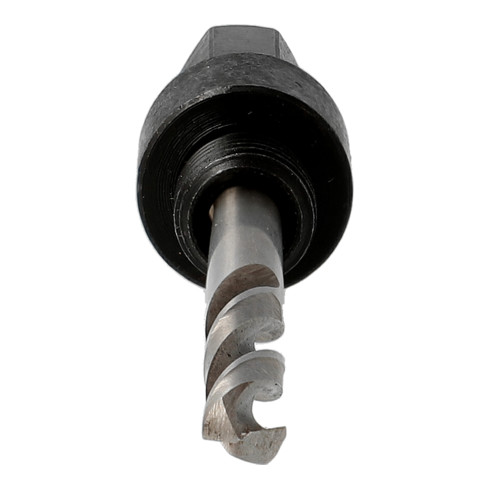 Heller Aufnahmeschaft und Zentrierbohrer 14-30 mm 6-kant 9,5, für Bi-Metall-Lochsäge