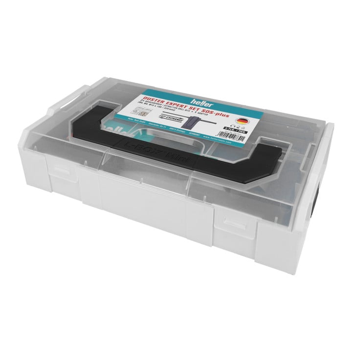 Heller Duster Expert set SDS-plus 3-dlg. (met adapter) diameter 6/8/10 mm