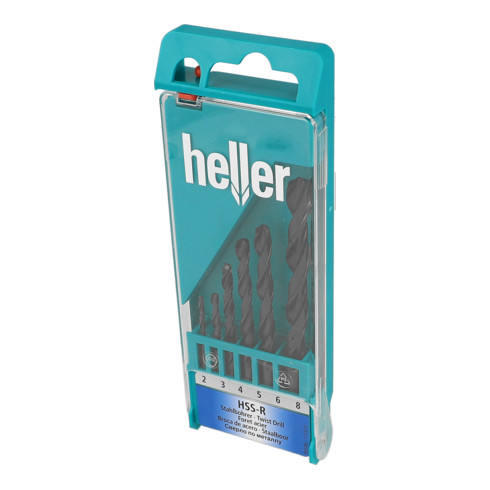 Heller HSS-Stahlbohrer-Satz 6-teilig 5-10 mm