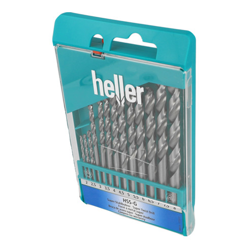 Heller HSS-Superstahlbohrersatz 13-teilig 2-8mm