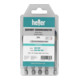Heller QuickBit CeramicMaster, set 5 pièces diamètre 6/6/8/8/10 mm-3