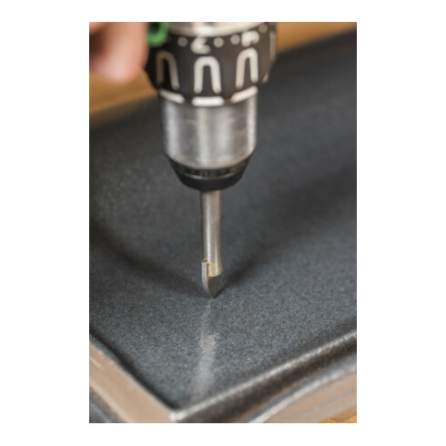 Heller QuickBit CeramicMaster, set 5-teilig Durchmesser 6/6/8/8/10 mm