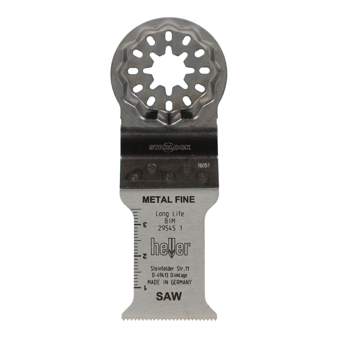 Heller Starlock Blades BIM Feinmetallsäge, 50 x 30 mm