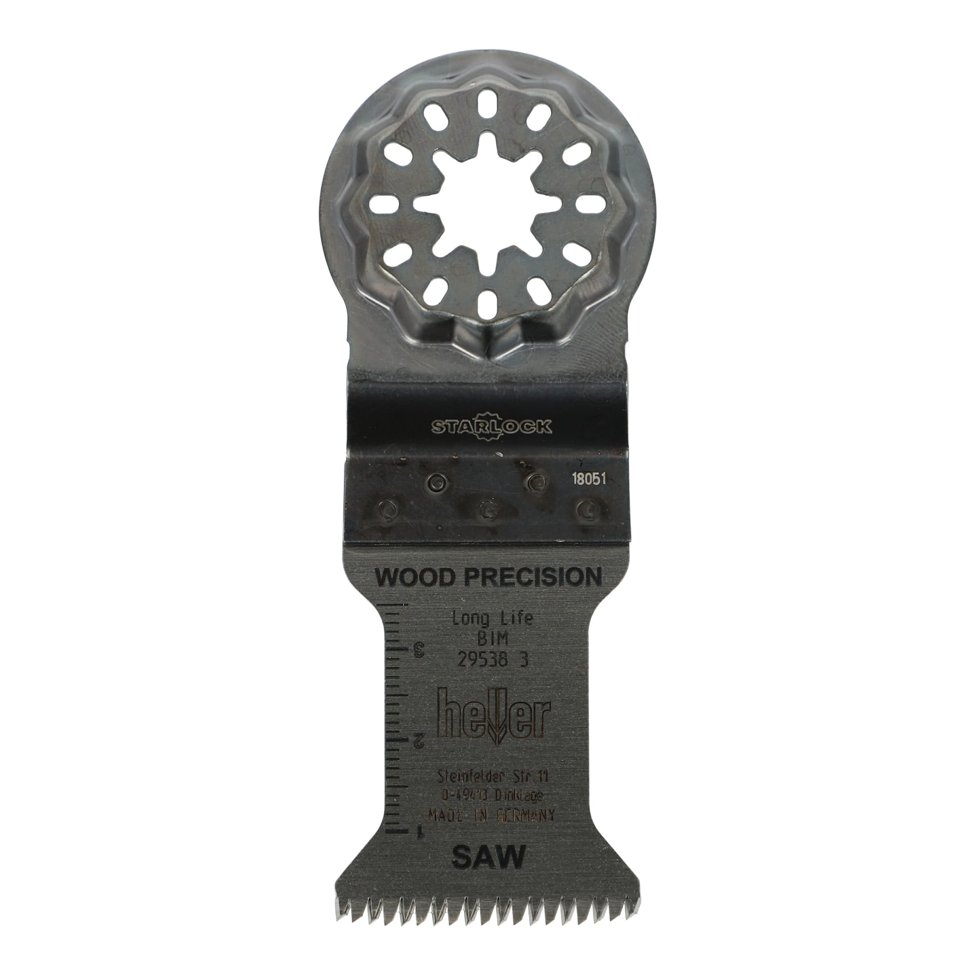 Heller Starlock Blades BIM Holz Präzisionssäge, 50 x 35 mm