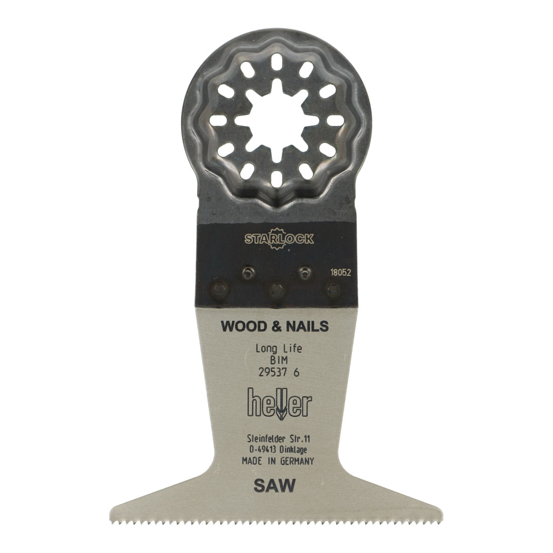 Scie à bois et à ongles Heller Starlock Blades BIM, 50 x 35 mm