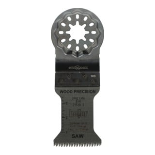 Heller Starlock Blades BIM scie de précision pour le bois, 50 x 35 mm