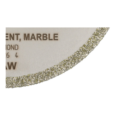 Lame de scie diamantée Heller Starlock Blades, par ex. pour le marbre ou le ciment à joints, 75 x 2.2 mm