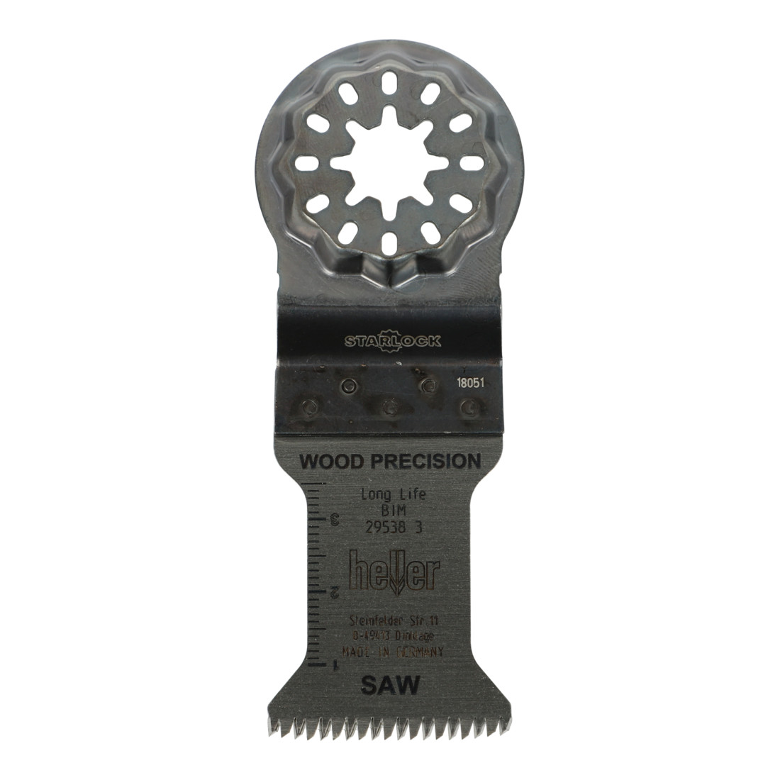 Jeu de lames de scie pour bois Heller Starlock Blades, 50 pcs., Bi-Metal, 50 x 35 mm