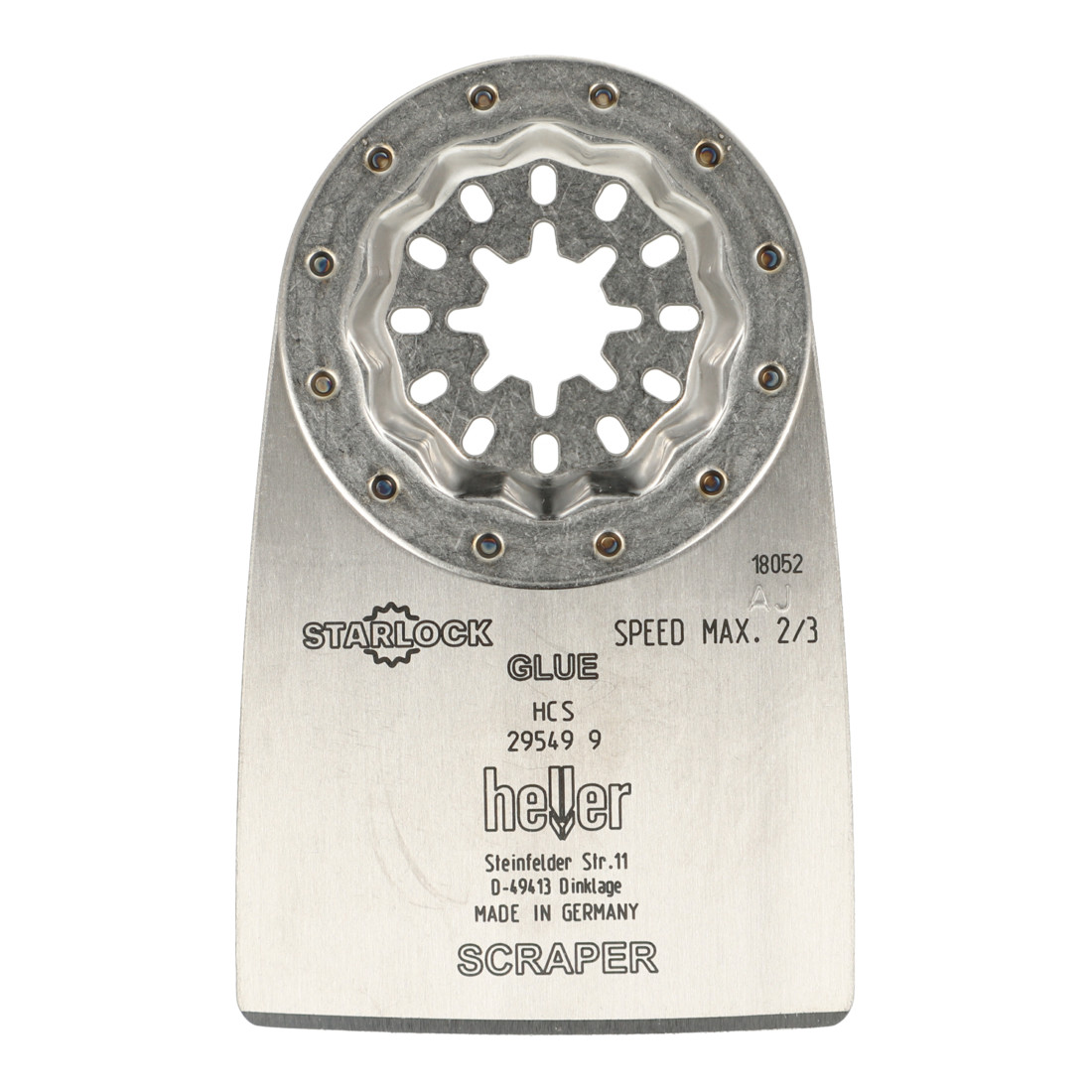 Heller Starlock Blades Spachtel, stabil, für Kleber, 34 x 50 x 0.8 mm
