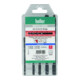 Heller Tools Rooftile Expert Dachziegelbohrer, ROTASTOP, 5tlg. Set Ø 4-10mm Rotastop-1