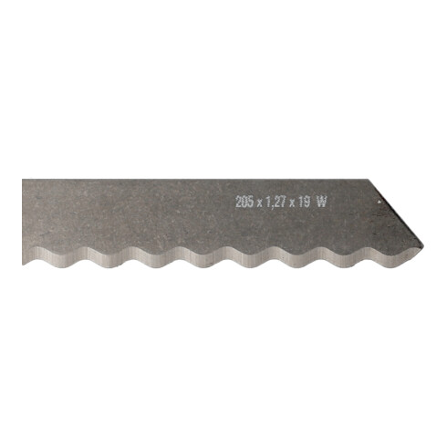 Heller Tools Stichsägeblatt, HCS wood pro curve, 75 x 1,45 x 6,5  10 Tpi (2,5 mm)