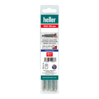 Heller Tools Trijet SDS-plus Hammerbohrer