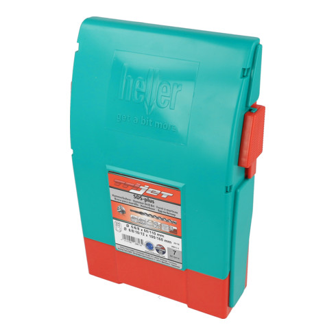 Heller Trijet SDS-plus Hammerbohrer, set 7-tlg. Durchmesser 5/6/6/8/8/10/12 mm