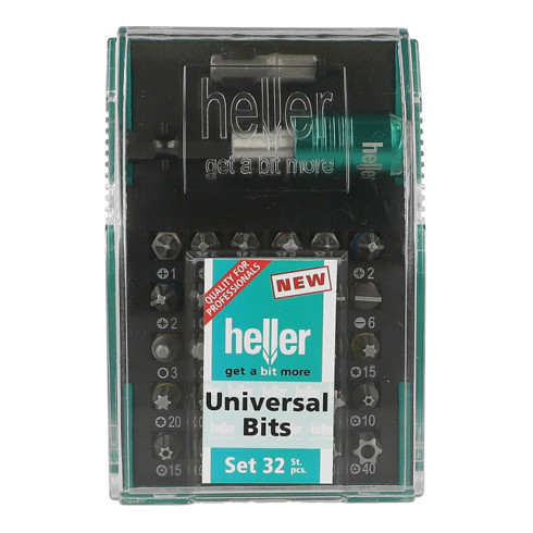 Heller Universal Bit set 32 tlg. Torx/Imbus/PZ/PH