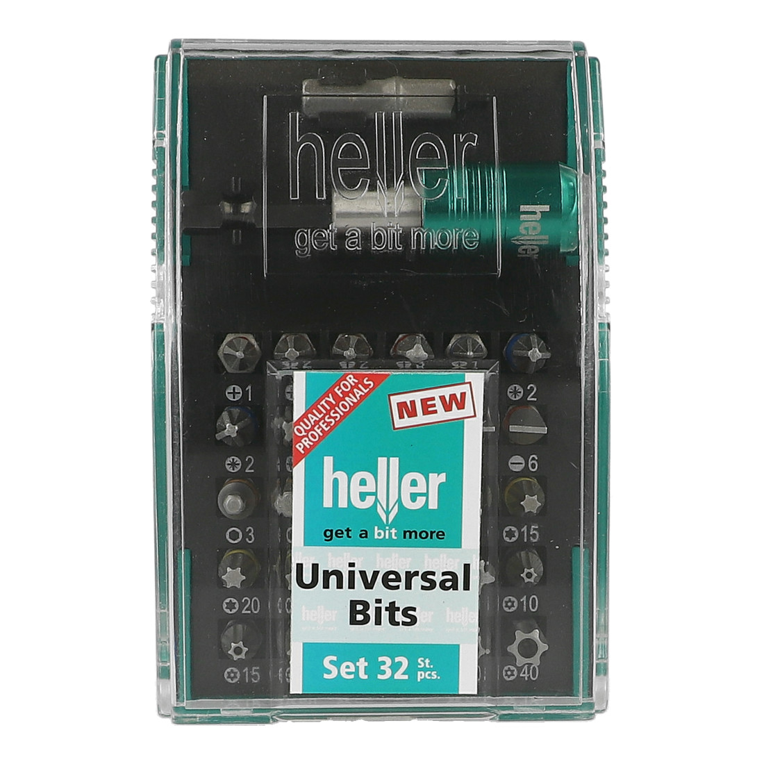 Heller Universal Bit set 32 tlg. Torx/Imbus/PZ/PH
