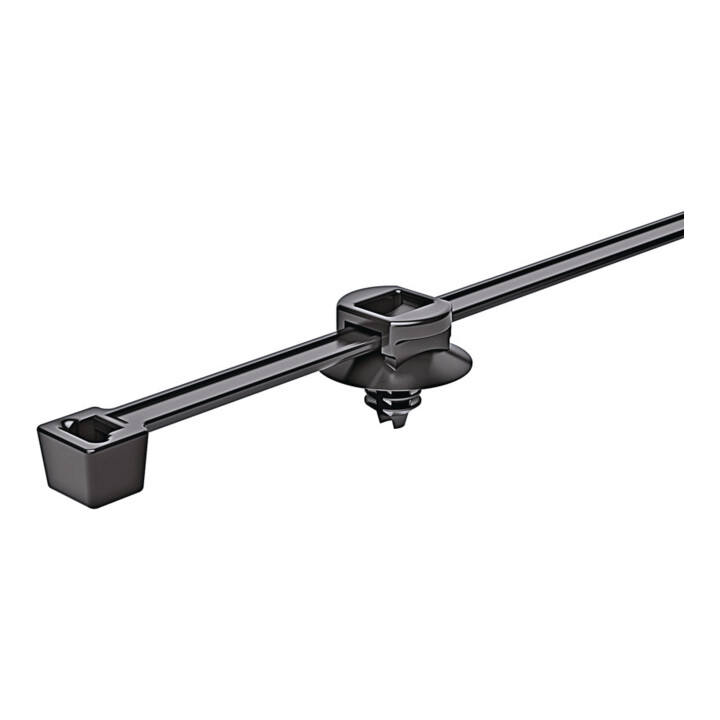 Hellermann Tyton Befestigungsbinder T30RFT5-MC1-BKGY-D1