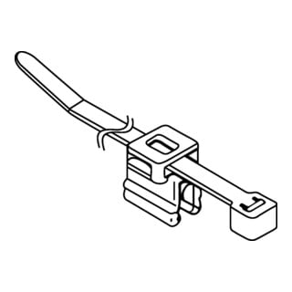 Hellermann Tyton Befestigungsbinder T50ROSEC4B