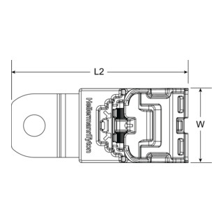 Hellermann Tyton Befestigungselement 203,5 x 34,9 mm 151-01504(140)