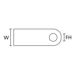Hellermann Tyton Befestigungsschelle H8P-N66-NA-M1
