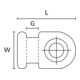 Hellermann Tyton Befestigungssockel MB1-N66-NA-C1