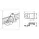 Hellermann Tyton Befestigungssockel TY8G1-N66-NA-C1