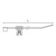 Hellermann Tyton Collier de fixation T50ROSEC4A