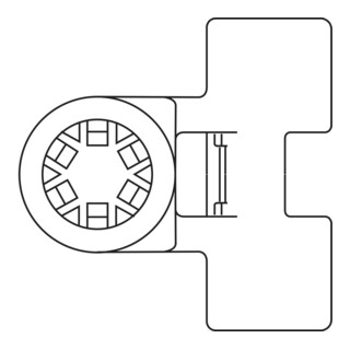 Hellermann Tyton Collier de fixation T80ISBS5-BK-D1