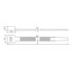 Hellermann Tyton Collier de serrage LK5-W-BK 13,0 x 540 mm noir