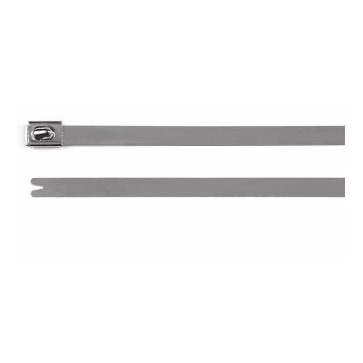 Hellermann Tyton Collier de serrage métallique MBT14H-316-SS-NA-L1