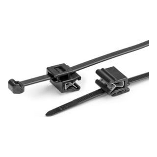 Hellermann Tyton Colliers de fixation T50ROSEC5A-PA66W-BK