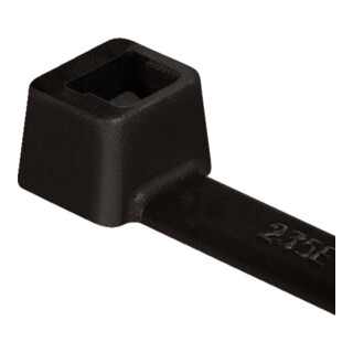 Hellermann Tyton Colliers de serrage 205 x 2,5 mm noir T18L-PA66-BK-C1