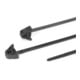 Hellermann Tyton Colliers de serrage REZ200-N66-BK 4,7x200 noir