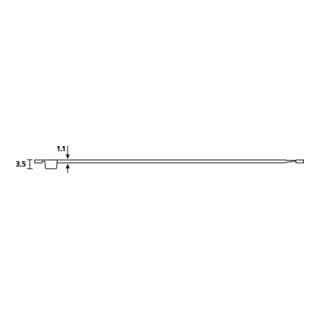 Hellermann Tyton Colliers de serrage sur bobine T18RA3500-HS-NA-OD1