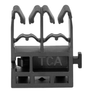 Hellermann Tyton Éléments de fixation pour câble solaire QGDHC5.2-8.0M-PA11BK