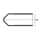 Hellermann Tyton Endkappe 1614-1-B8W-POX-BK