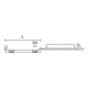 Hellermann Tyton Flachbandkabelhalter FKH50A-HIR-BK-C1 56,5mm schwarz
