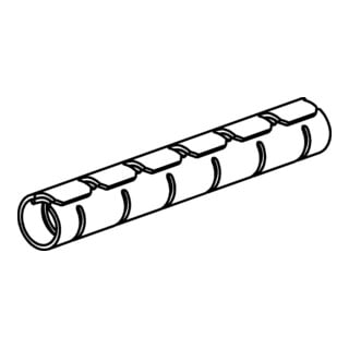 Hellermann Tyton Gaine de regroupement de câbles HWPAV016 16 mm noir avec outil 25