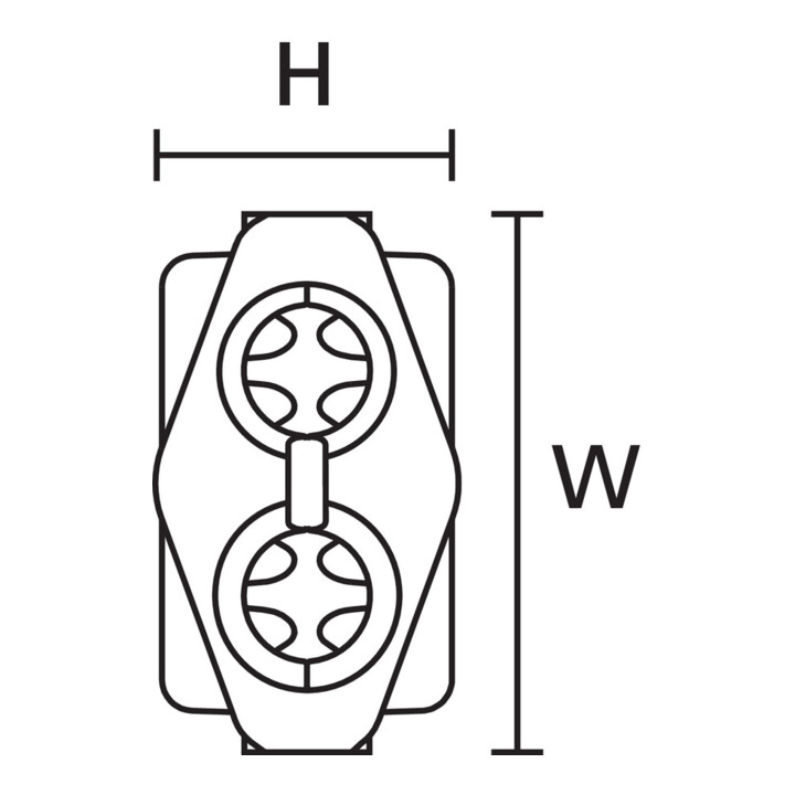 Hellermann Tyton Gel-ensemble de câbles V32.5 P1 PA66V0BK10 Relilight