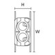 Hellermann Tyton Gel-Kabelgarnitur P2-PA66V0/SI-BK Relilight V34