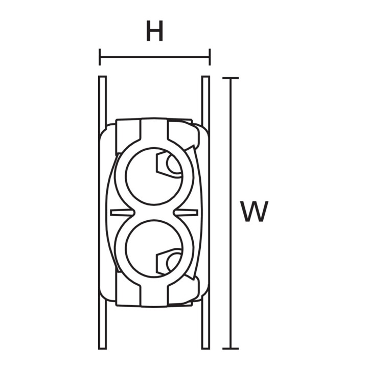Hellermann Tyton Gel-Kabelgarnitur P2-PA66V0/SI-BK Relilight V34