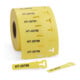 Hellermann Tyton Kennzeichnungsschilder TAGPU12X74LOOP 12 x 74mm PUR rot