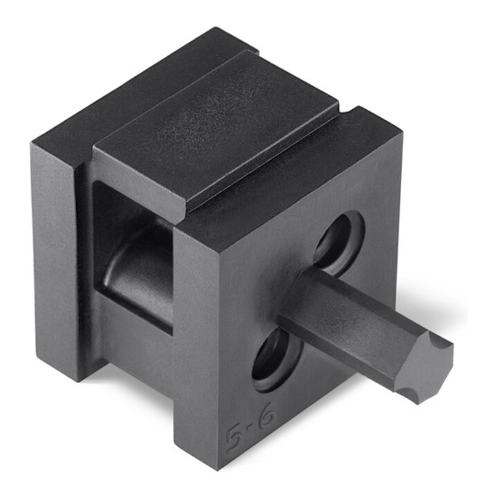 Hellermann Tyton Passe-câble double VarioPlate 5-6 mm VP-S_2/5-6