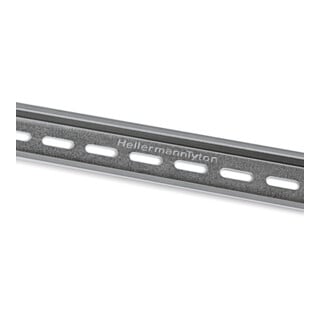 Hellermann Tyton Rail de support DELTA3AF blanc chrome 20 m