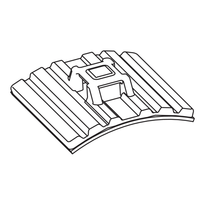 Hellermann Tyton Socle adhésif flexible FMB4APT-A-BK