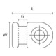 Hellermann Tyton Socle de fixation MB1-N66-NA-C1