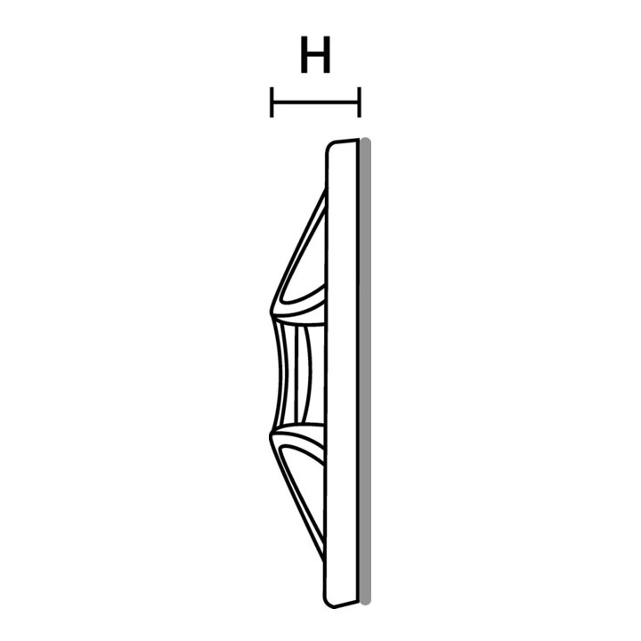 Hellermann Tyton Socle de montage QM20A-PA66-BK-C1 20 x 20 mm noir