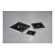 Hellermann Tyton Socle de montage QM20A-PA66-NA-C1 20 x 20 mm naturel