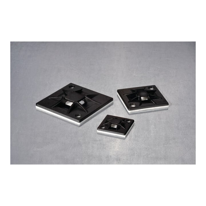 Hellermann Tyton Socle de montage QM30A-PA66-NA-C1 30x30mm naturel