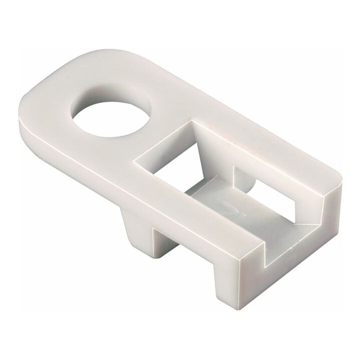Hellermann Tyton Support à vis CTAM1-PA66-WH 20,4 × 10,2 mm blanc