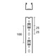Hellermann Tyton Verdrahtungskanal HTWD-PN-25X80 25 x 80 mm 2m PVC